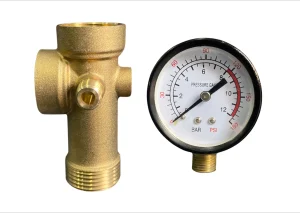 Pressure Gauge & Connector