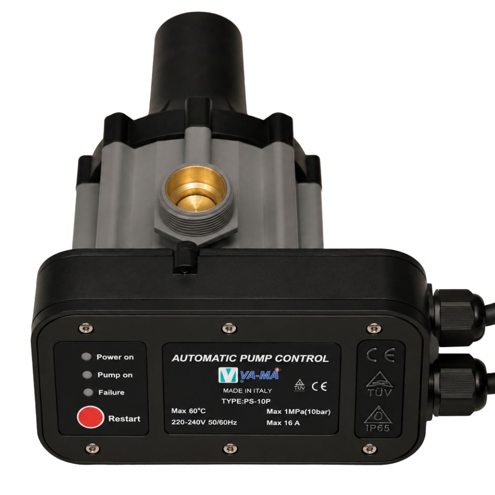 VAMA PS-10P is an Italian high pressure automatic pressure controller